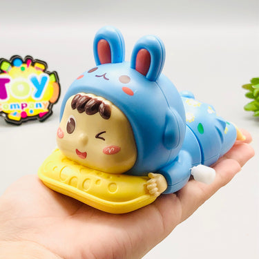 Mini Wind-up Cute Crawling Baby - 1Pc